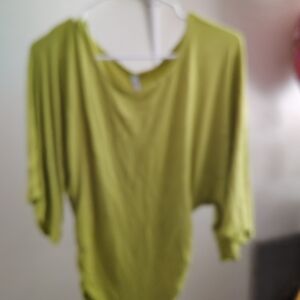 Lime Green Loose Fit Top